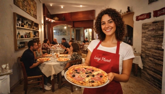 Sapore Spaziale | Menu Pizza con Antipasto per Due